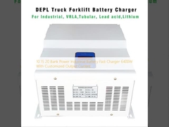 10 15 20 Bank Power Industrial Battery Fast Charger 6400W With Customized Output Current